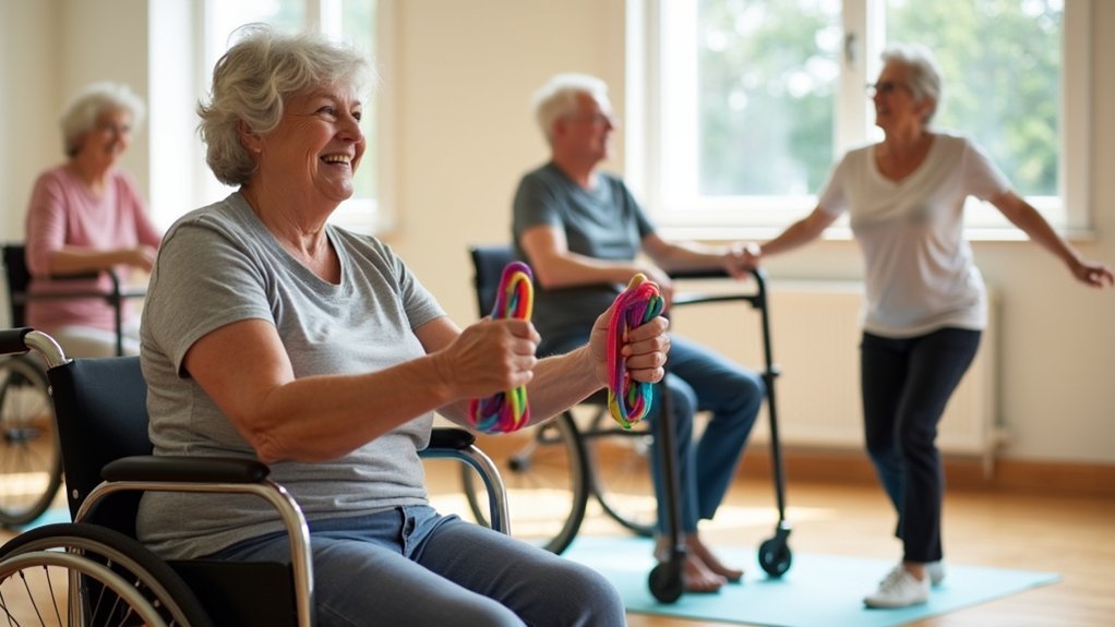 safe seated exercise options