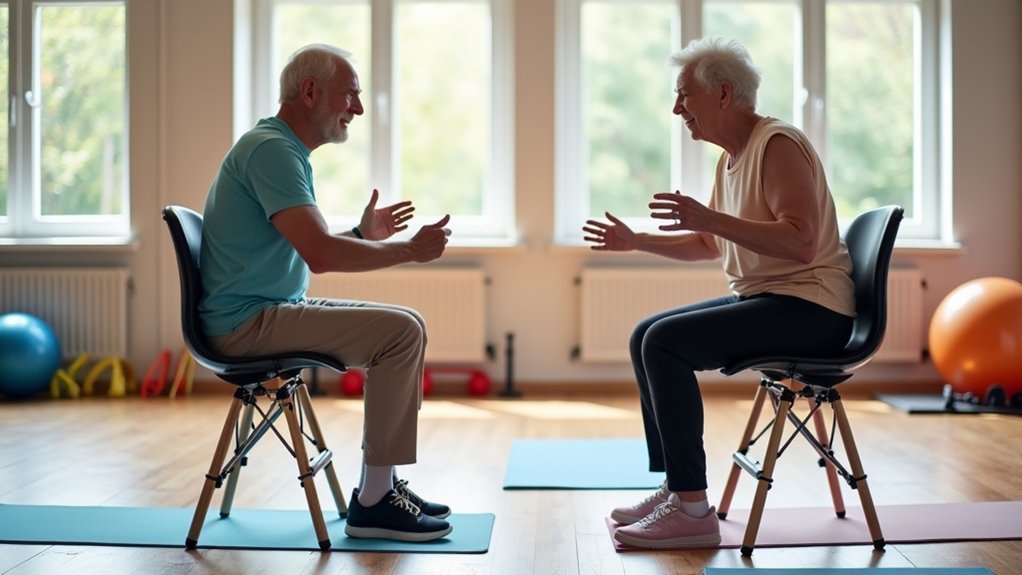 seated marching for seniors