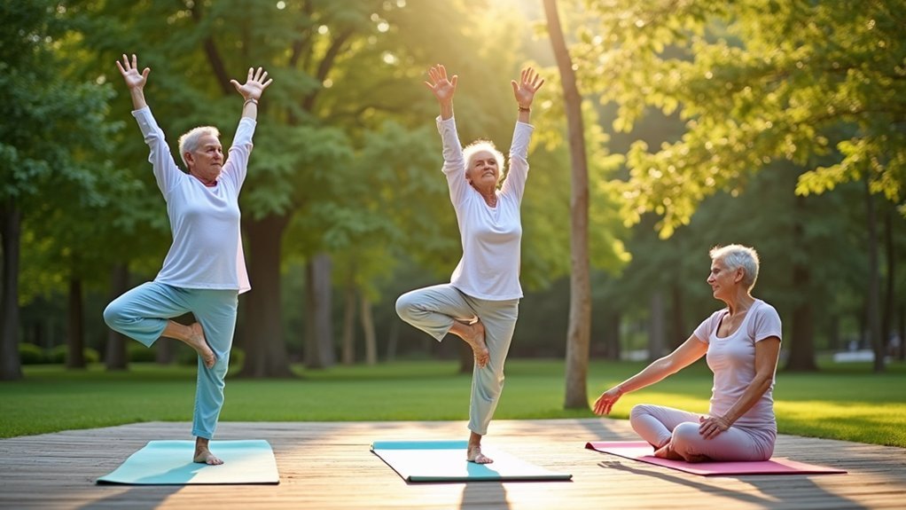 senior vitality through stretches