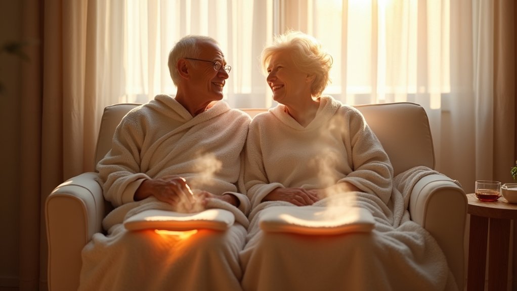 seniors benefit from heat