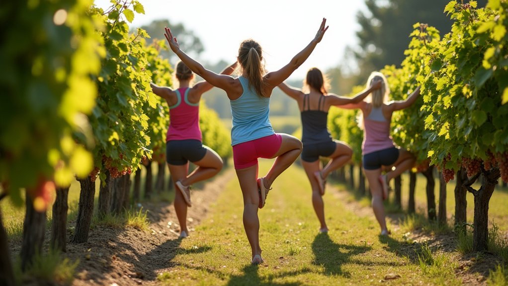 simple grapevine coordination exercise