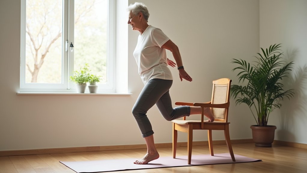 sit to stand leg strengthening exercise