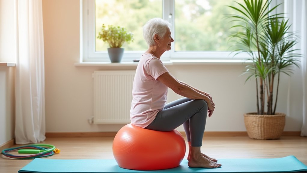 stability ball posture benefits