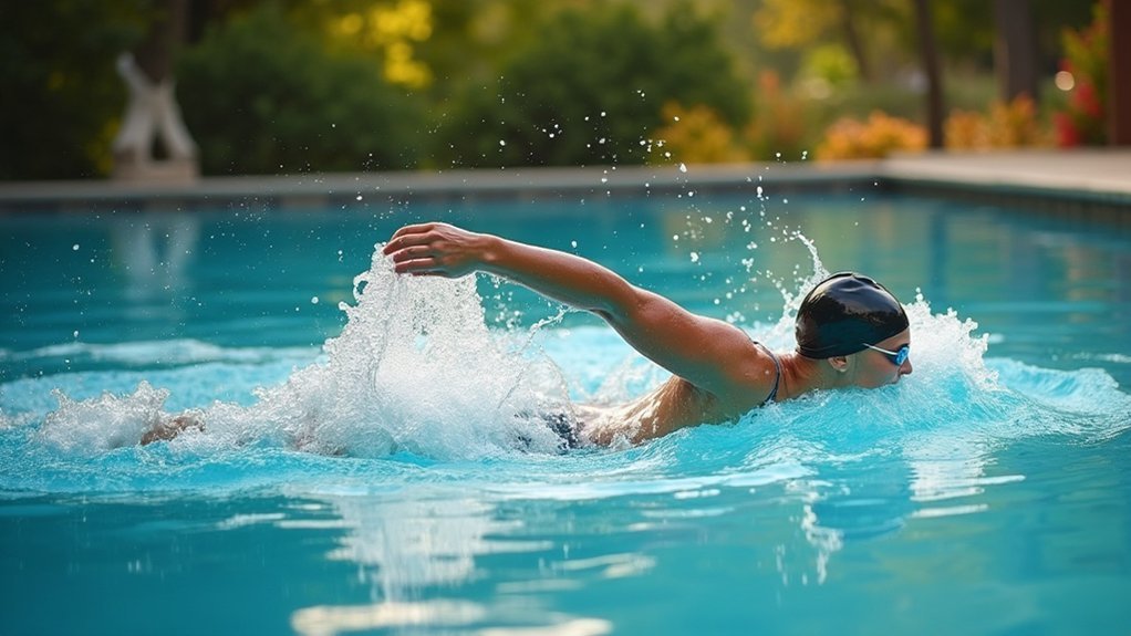 swimming enhances balance coordination