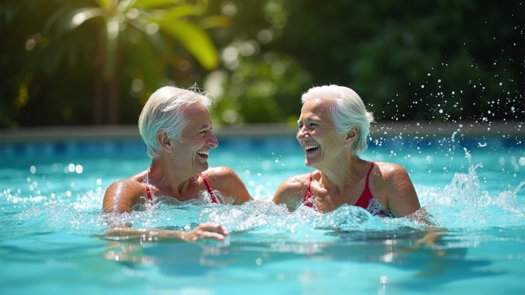 swimming enhances mental well being