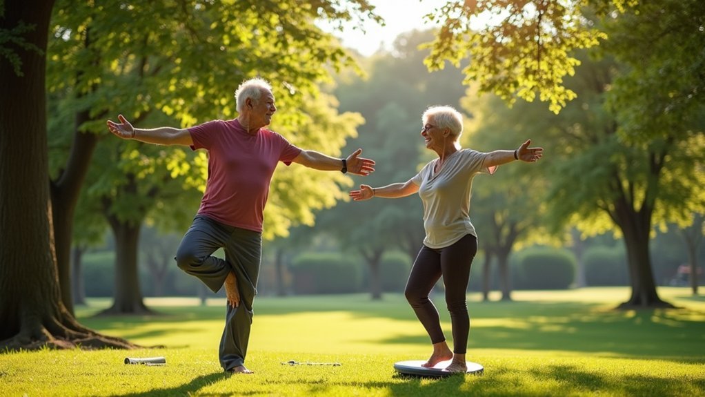 vestibular compensation enhances balance