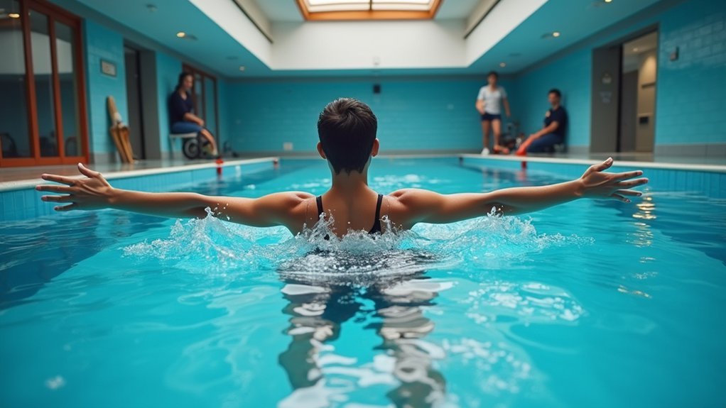 water based shoulder rehabilitation exercises