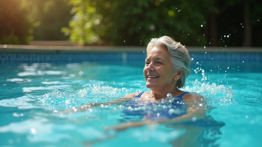 water exercise alleviates joint pain