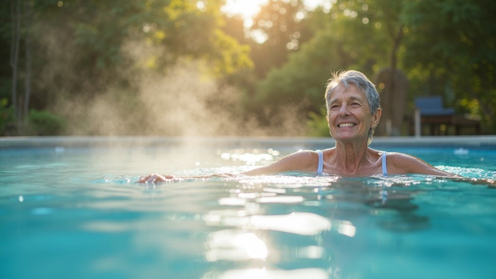 water therapy alleviates pain