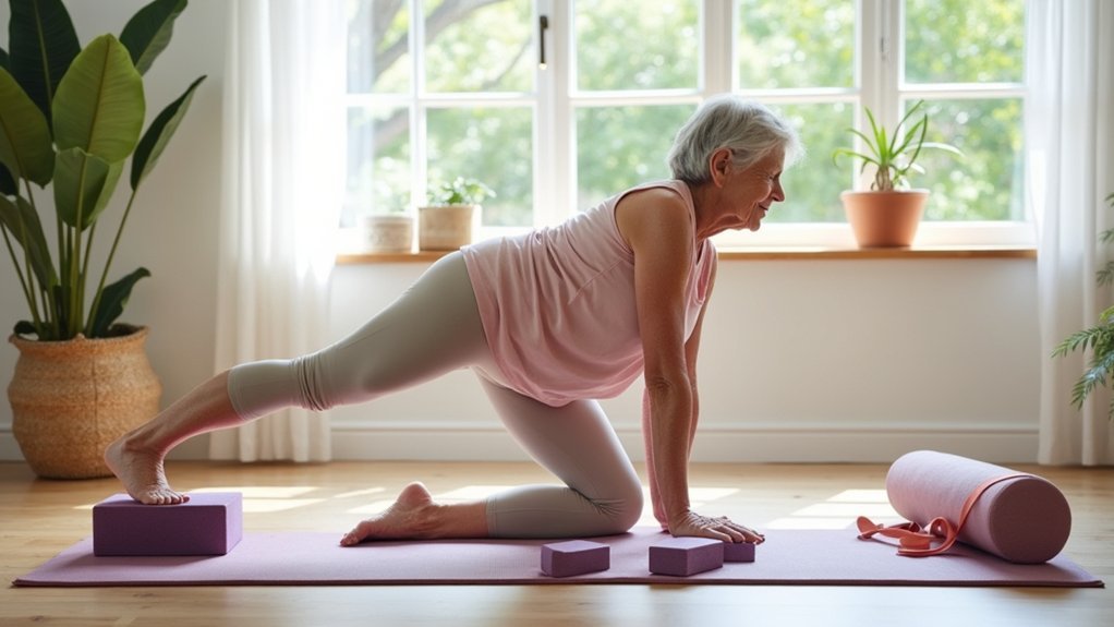 yoga blocks for seniors
