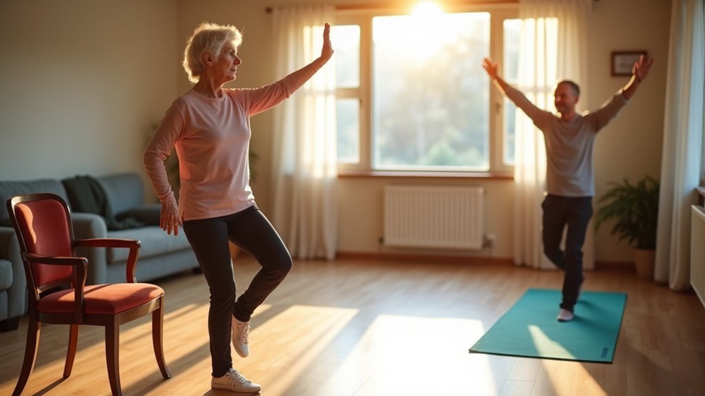 balance exercises for seniors