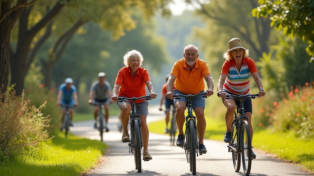 casual cycling friendly community