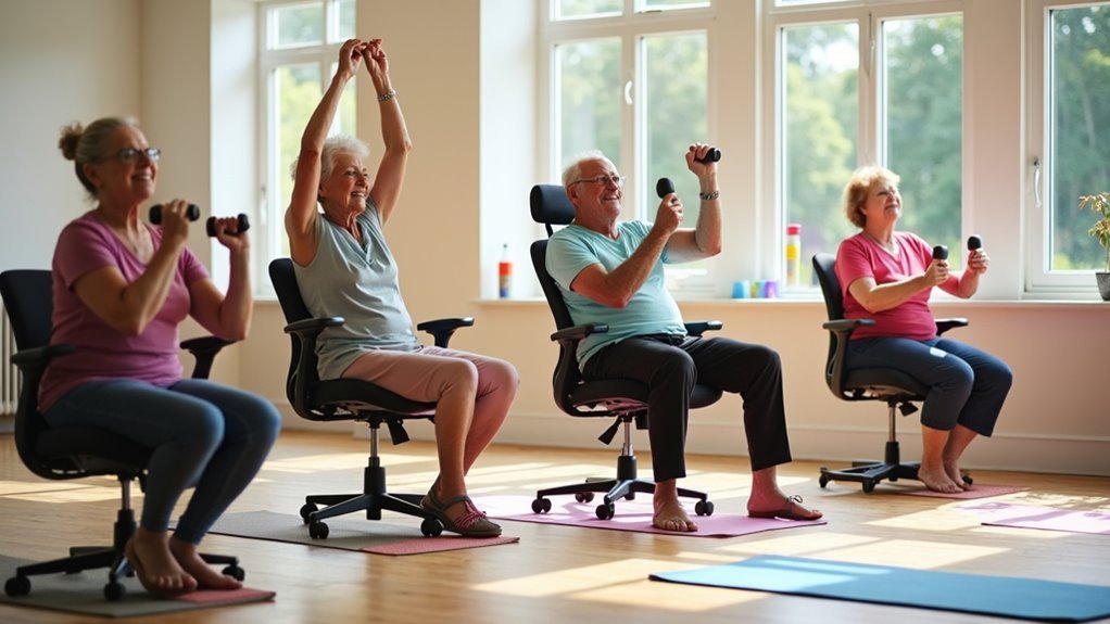 chair exercises for seniors