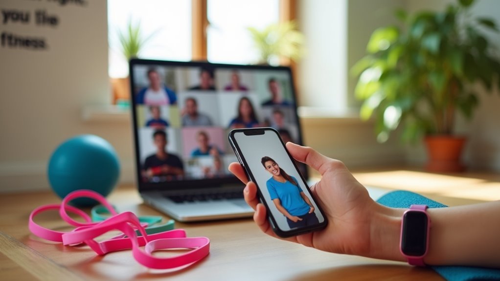 connected fitness community support