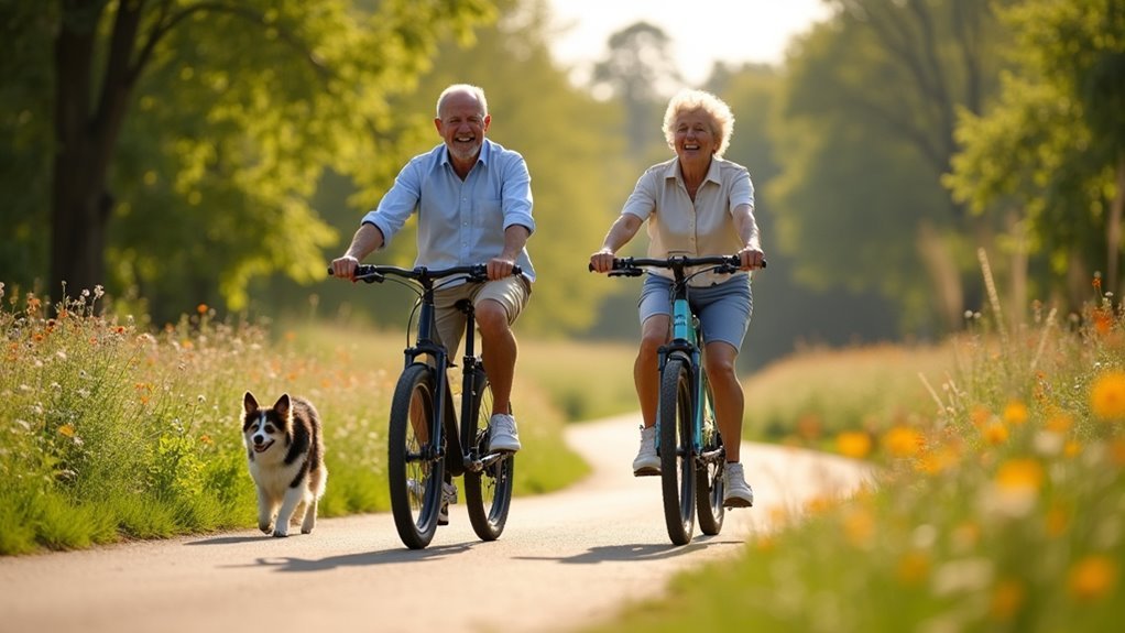 e bikes enhance active aging