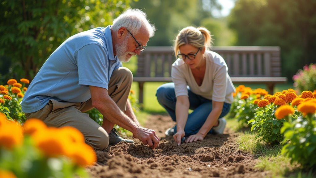 gardening promotes senior health