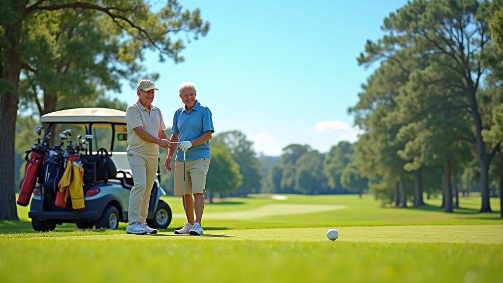 golf gentle exercise social connections