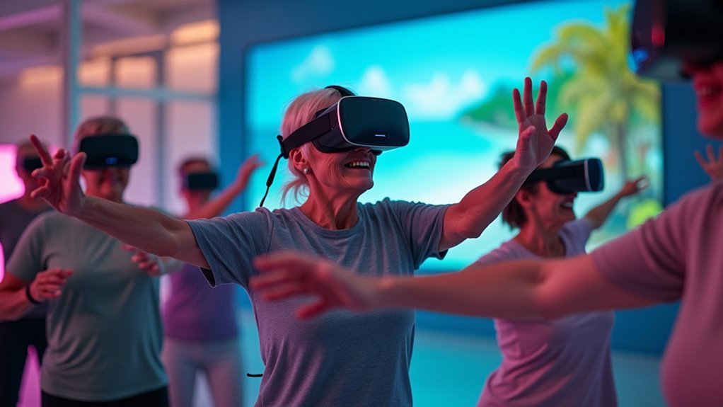 immersive virtual reality workouts