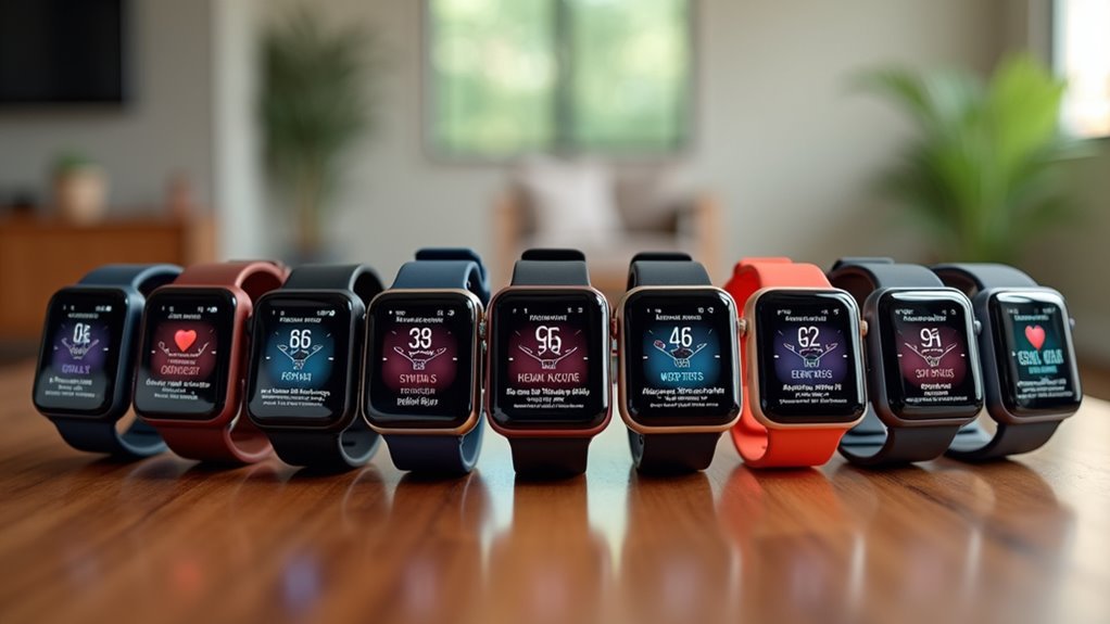 large screen fitness watches