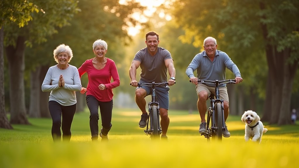 mature lifestyle workout partners