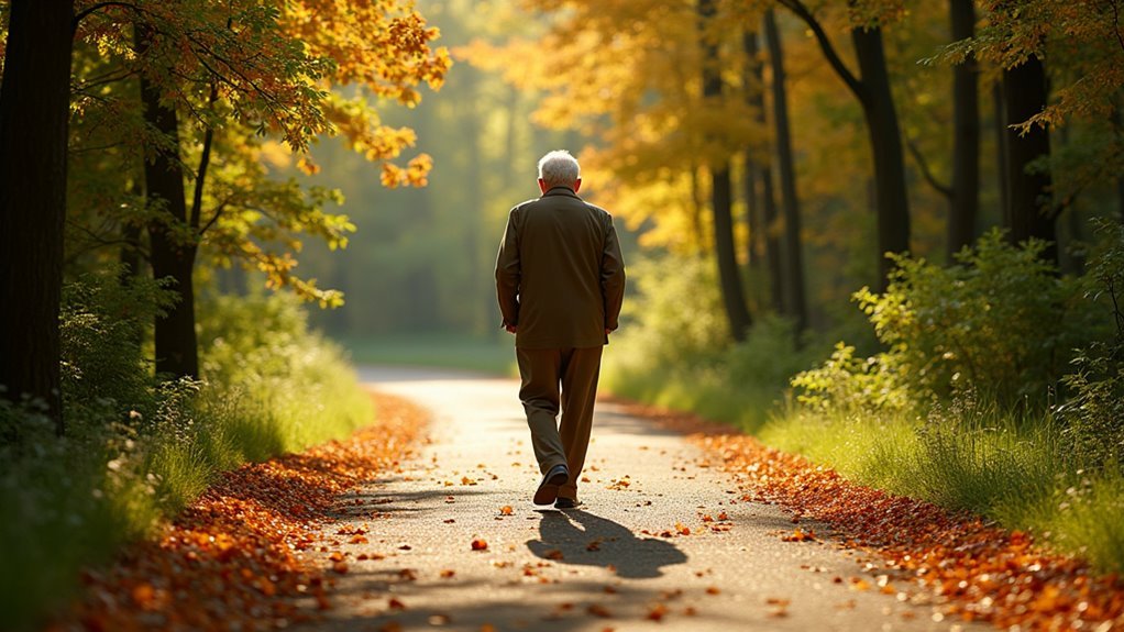 mindful walking enhances awareness