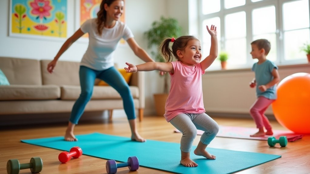 modeling healthy exercise habits
