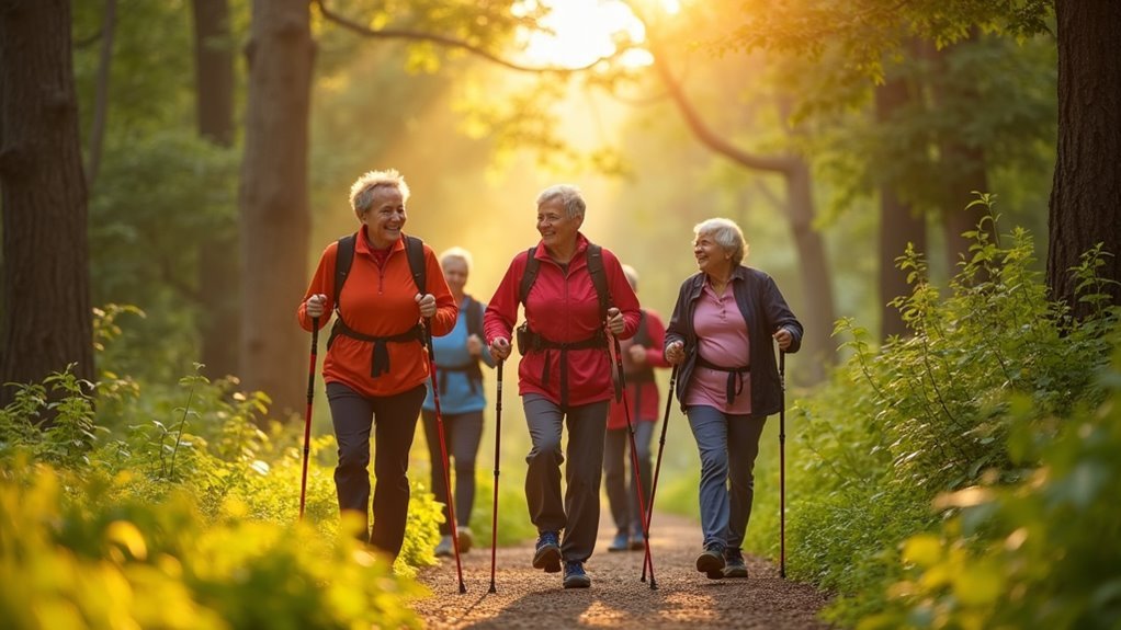 nordic walking promotes longevity