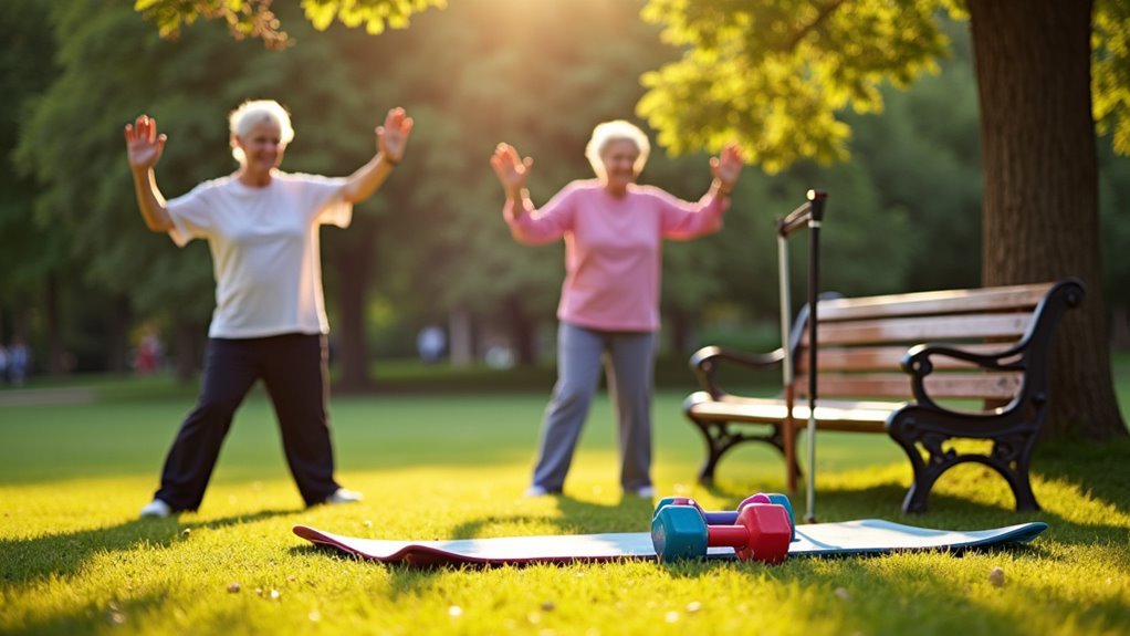 outdoor exercises for balance