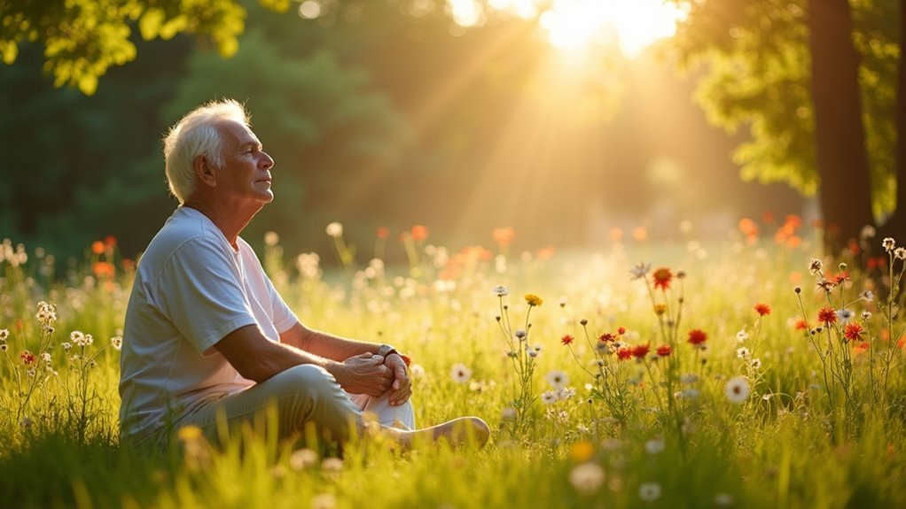 outdoor meditation enhances health