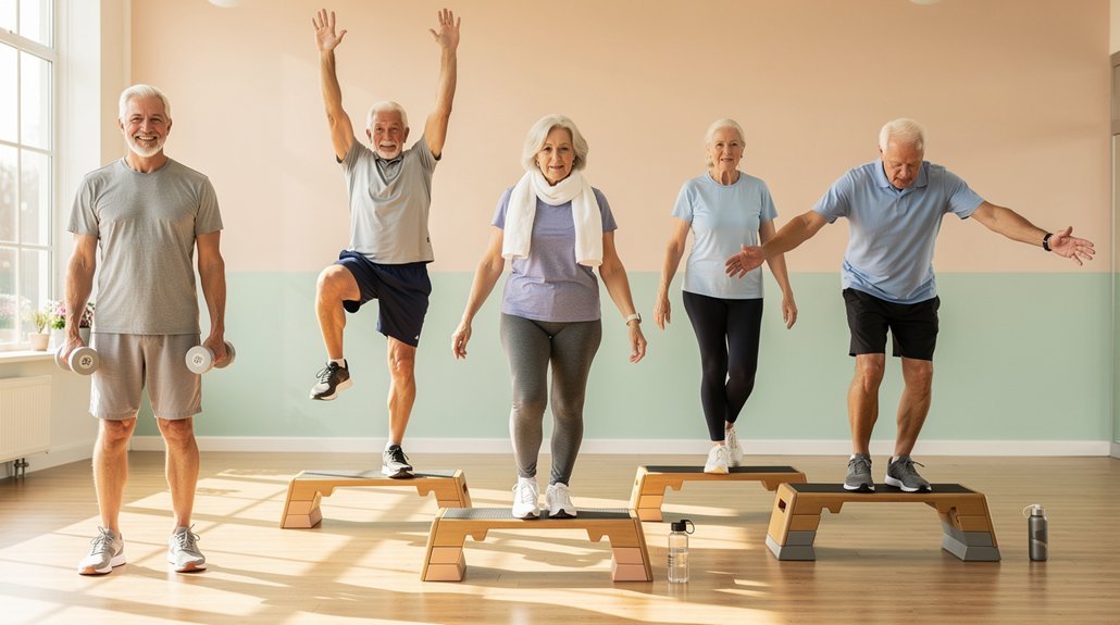 5 Best Aerobic Steps With Risers for Senior Fitness Enthusiasts in 2026