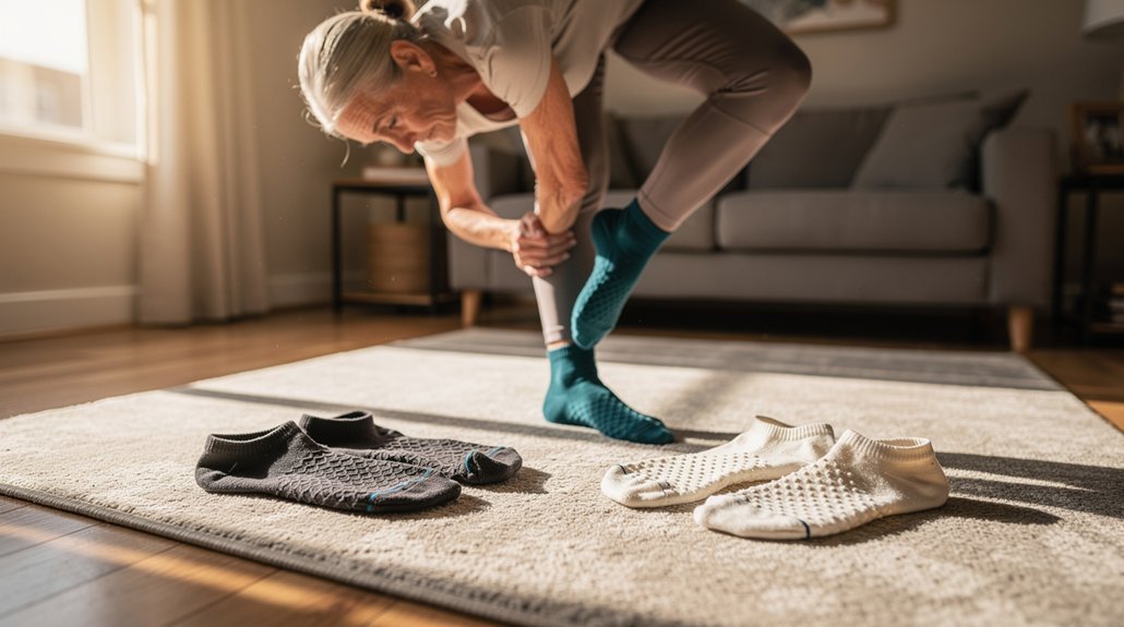 3 Best Non-Slip Socks for Older Adults Doing Yoga or Pilates at Home in 2026