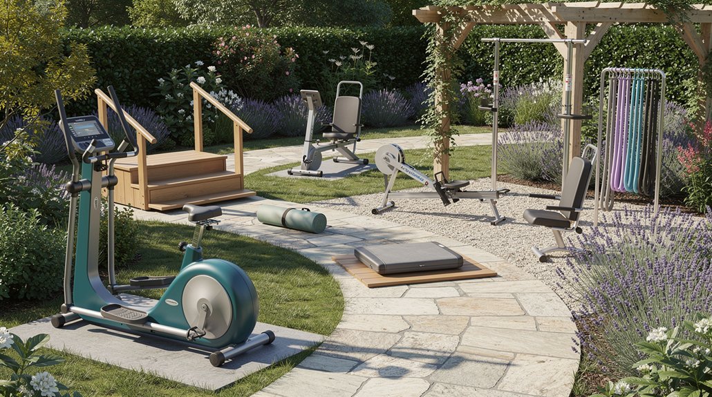 outdoor fitness equipment for seniors