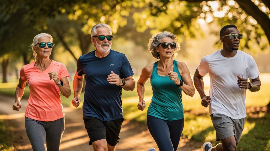 uv blocking sunglasses for older athletes